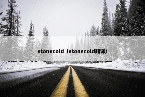 stonecold（stonecold翻译）